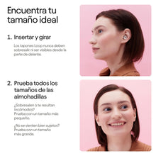 Cargar imagen en el visor de la galería, Tapones Oidos Ruido Dormir (XS/S/M/L) ESOCATS
